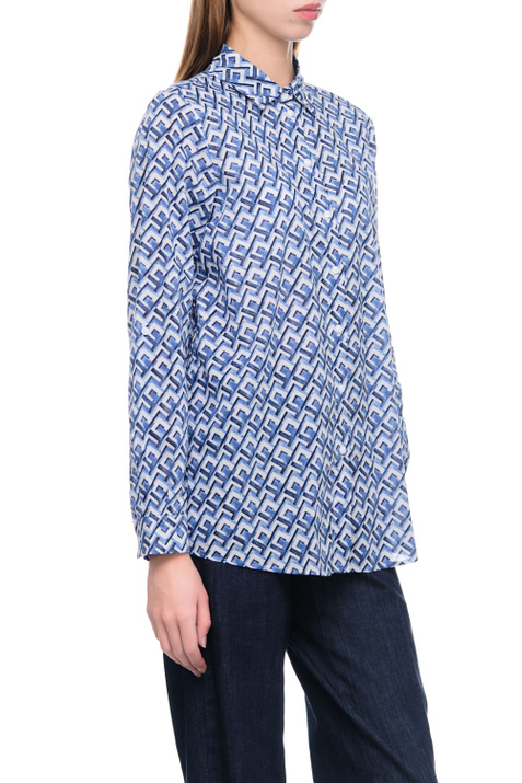 Gerry Weber Рубашка из натурального хлопка с принтом ( цвет), артикул 860009-66428 | Фото 5