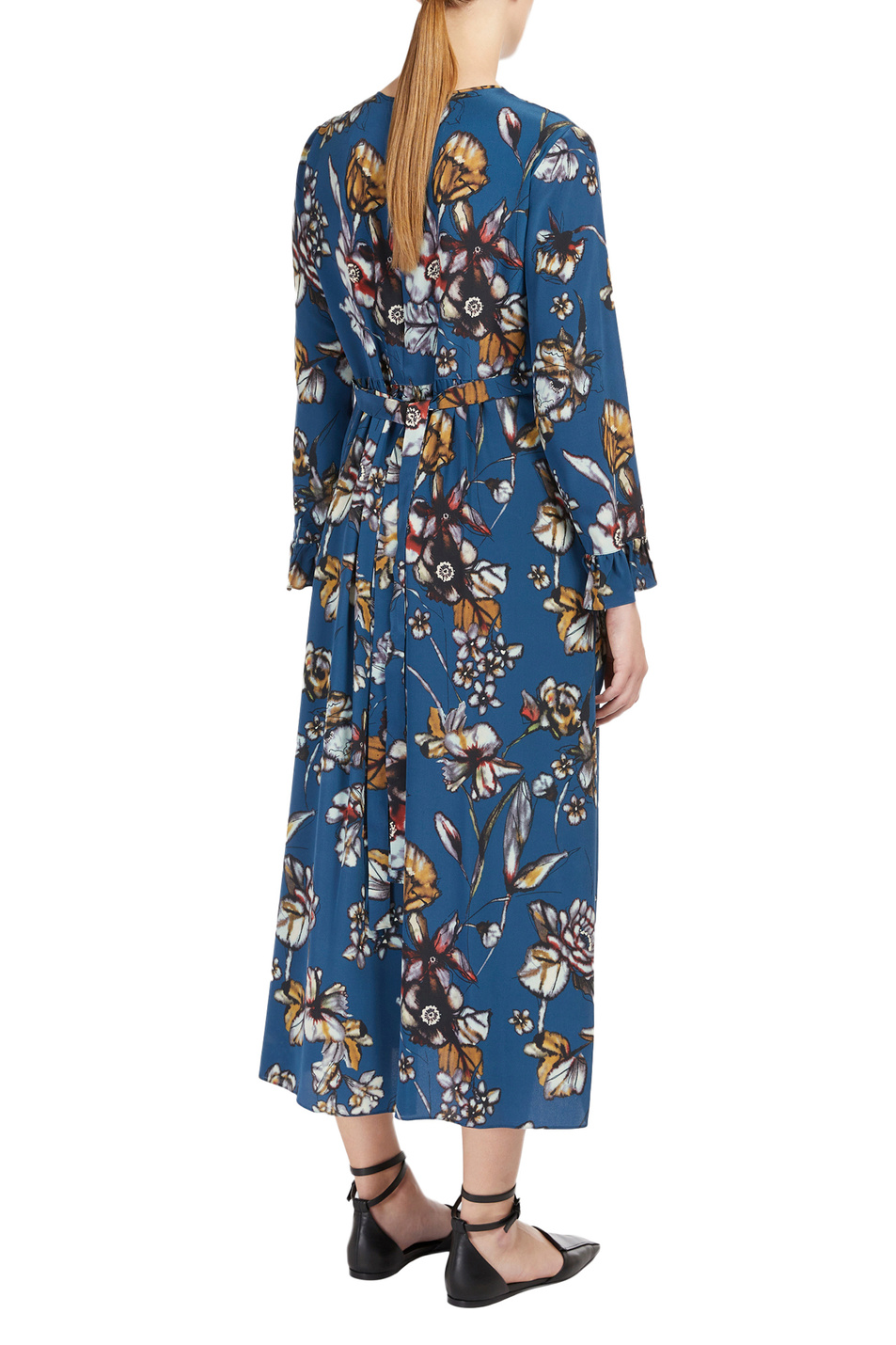 Max Mara Платье TONIO из натурального шелка (цвет ), артикул 92212021 | Фото 4