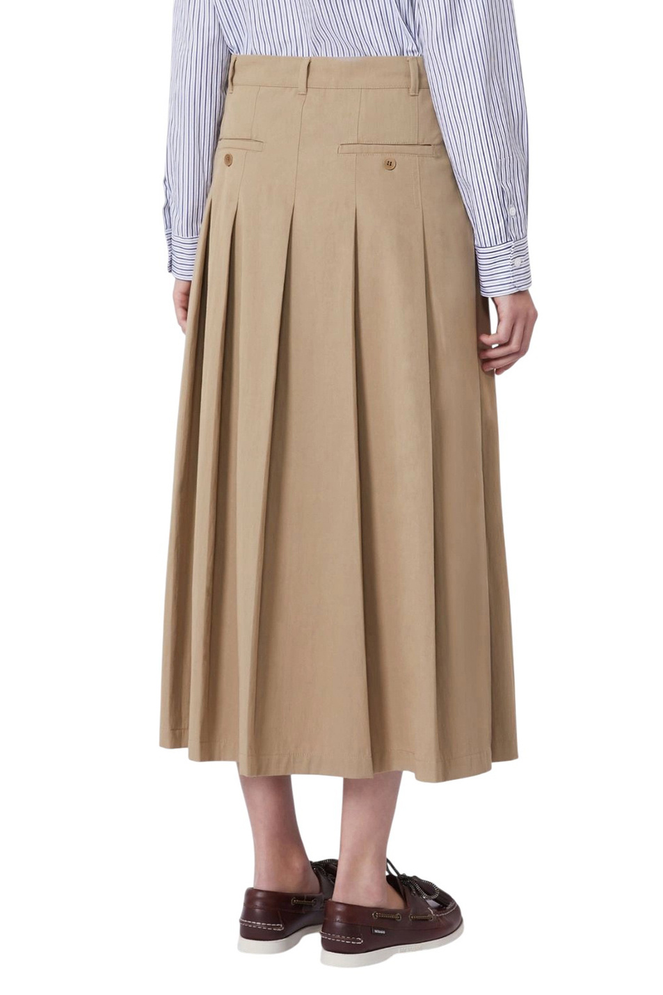 Женский Weekend Max Mara Юбка ORME из габардина (цвет ), артикул 2615101111 | Фото 4