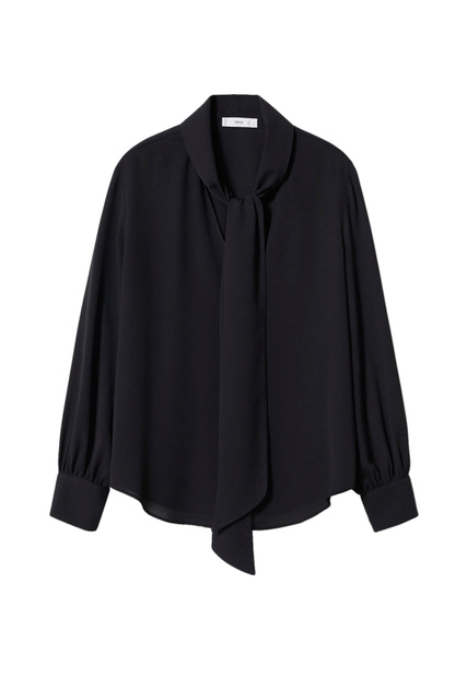 Блузка SONIA с воротником-бантом|Основной цвет:Черный|Артикул:37004040 | Фото 1