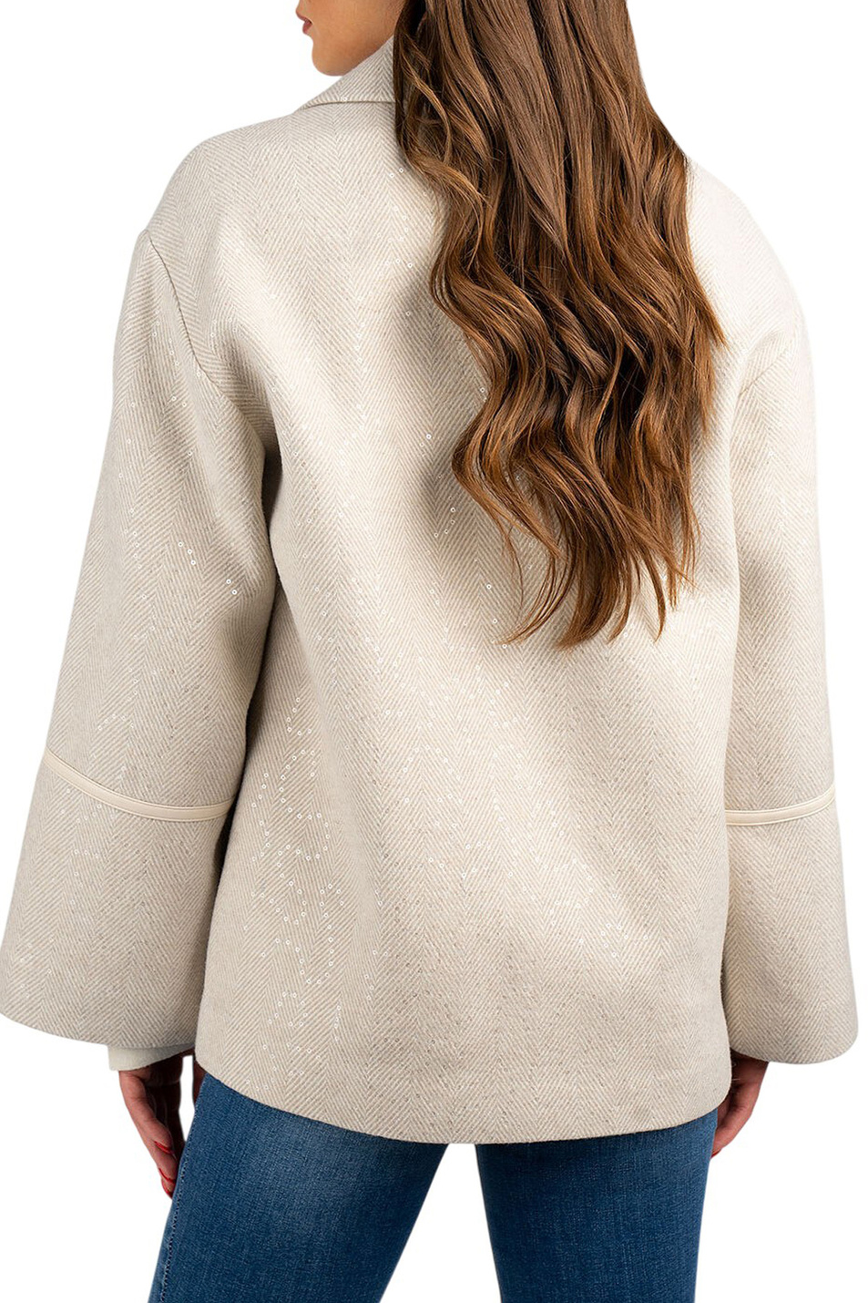 Женский Liu Jo Полупальто двубортное (цвет ), артикул MF5113T059A | Фото 5