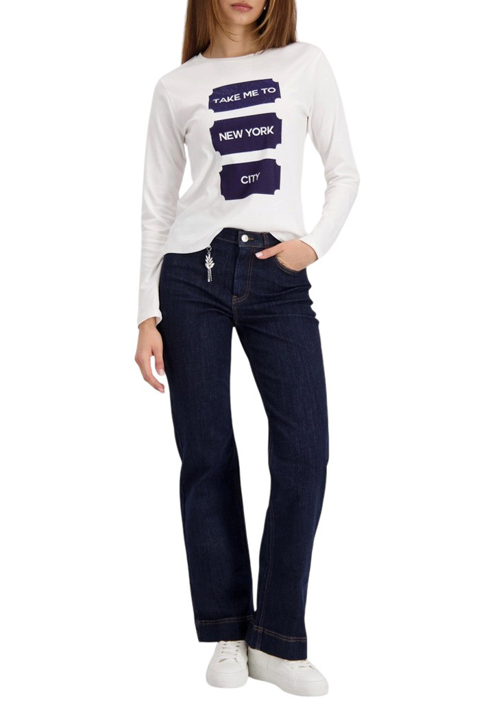 Женский Monari Джемпер с принтом (цвет ), артикул 410083 | Фото 2