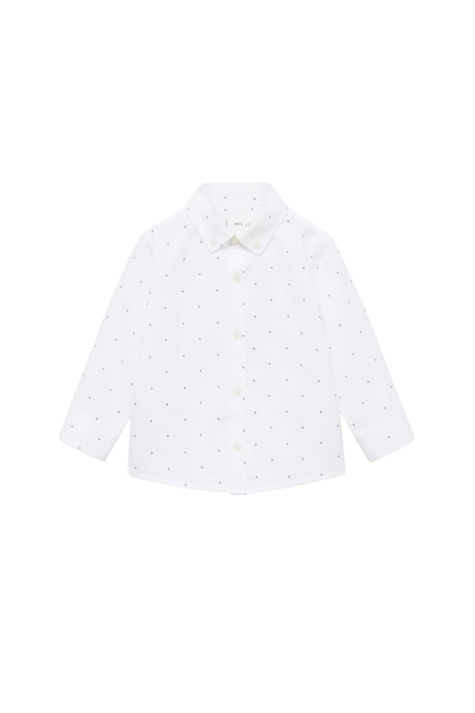 Мальчикам Mango Kids Рубашка OXFORDBP с принтом (цвет ), артикул 87022535 | Фото 1