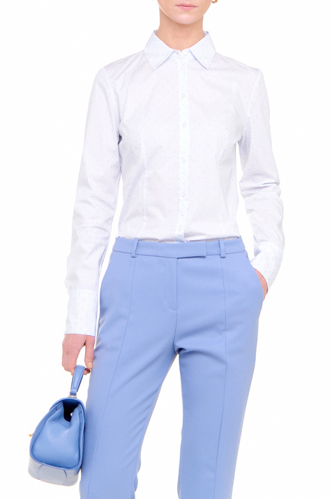 HUGO Рубашка с узором из эластичного поплина ( цвет), артикул 50451290 | Фото 1