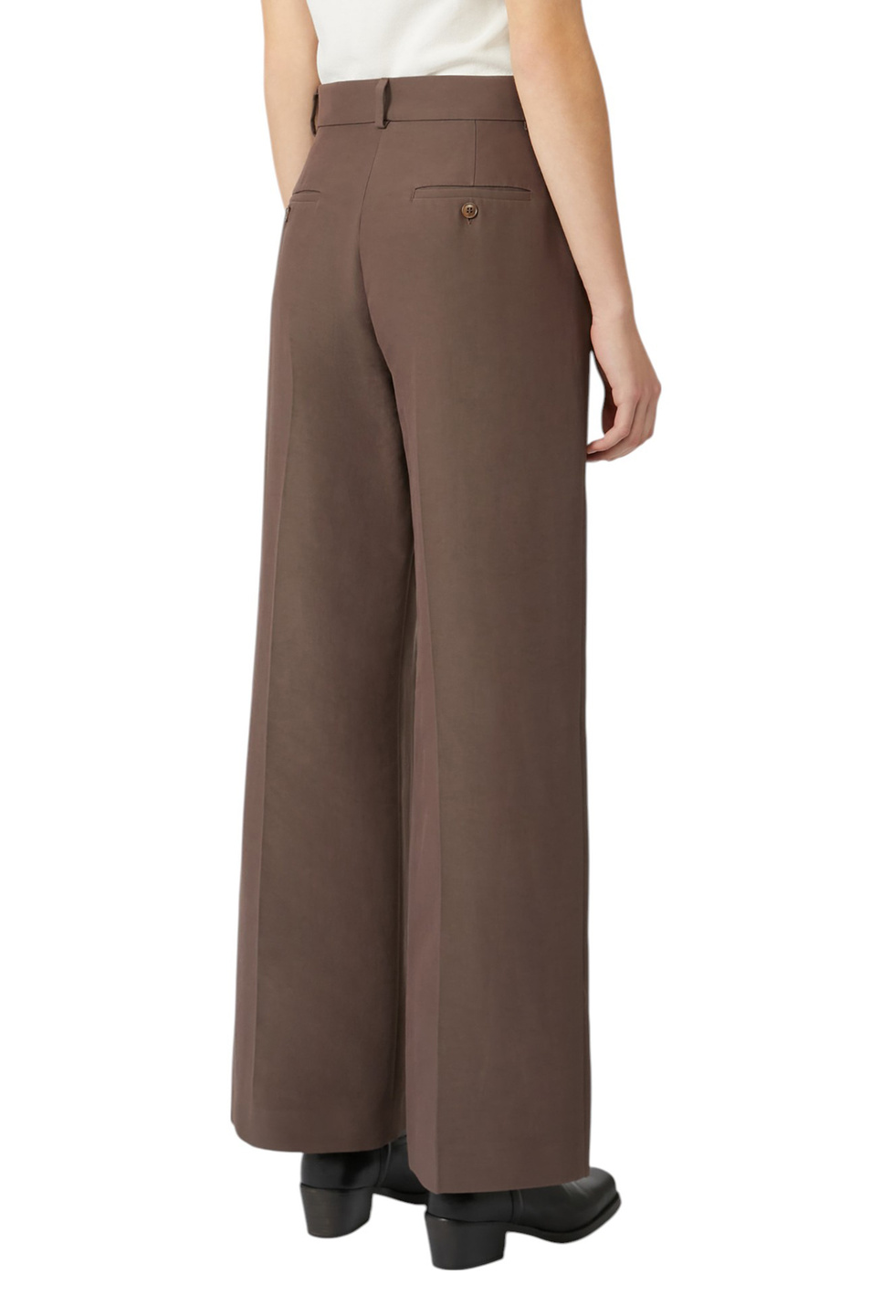 Женский Weekend Max Mara Брюки BALLO из смесового хлопка (цвет ), артикул 2525136151 | Фото 4