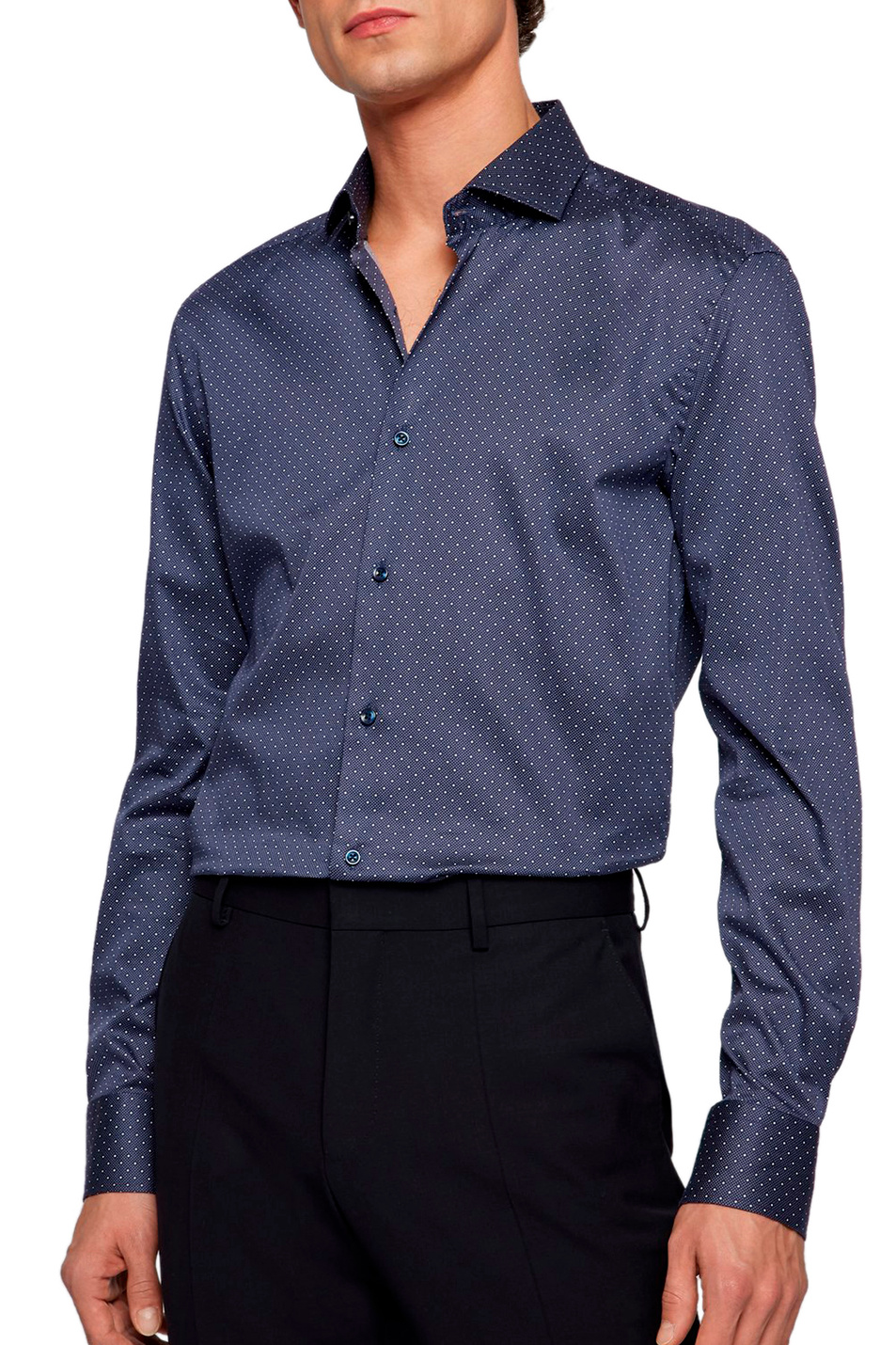BOSS Рубашка облегающего кроя с принтом (цвет ), артикул 50469711 | Фото 3