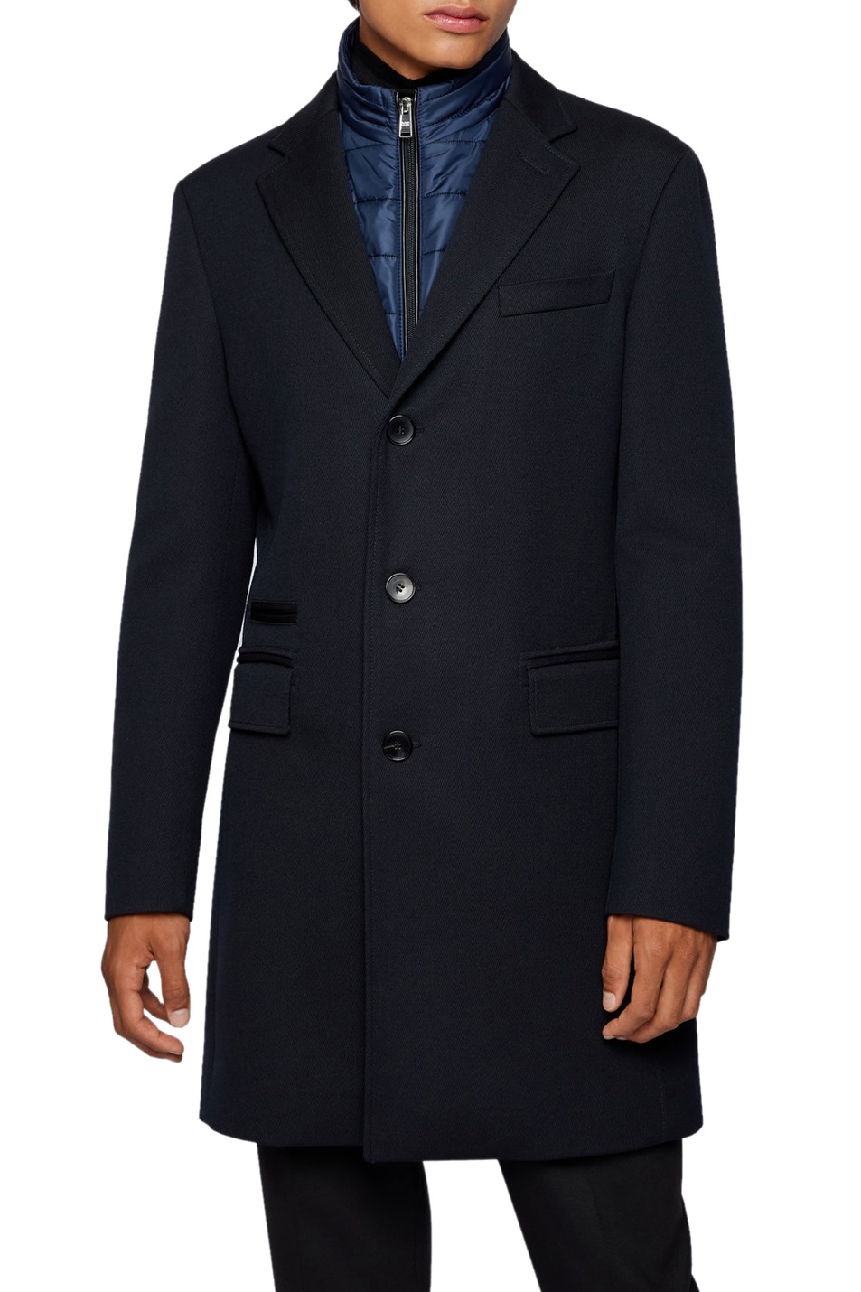 BOSS Пальто приталенного кроя с внутренней молнией (цвет ), артикул 50459029 | Фото 3