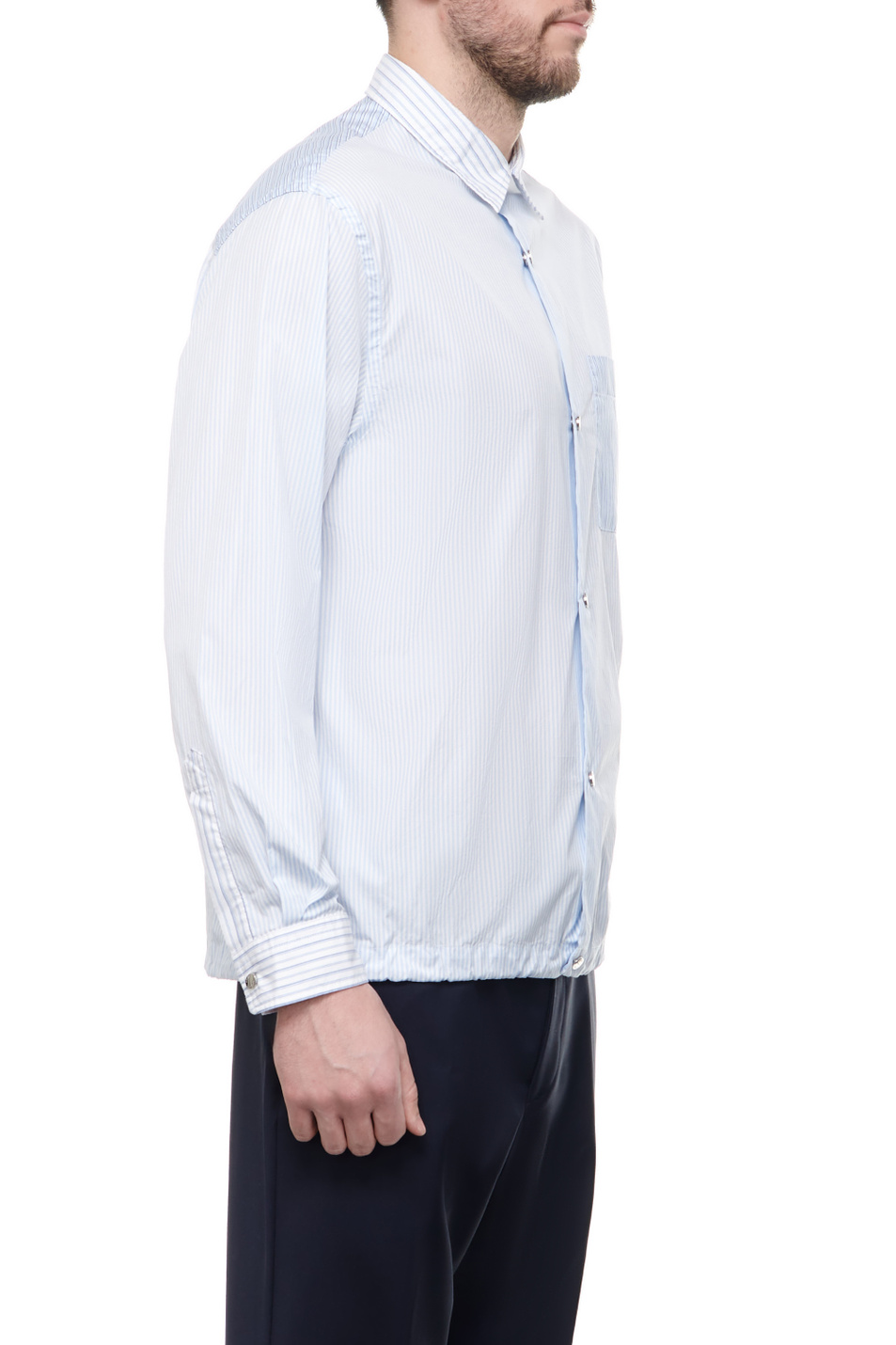 Мужской BOSS Рубашка из натурального хлопка в полоску (цвет ), артикул 50514427 | Фото 3