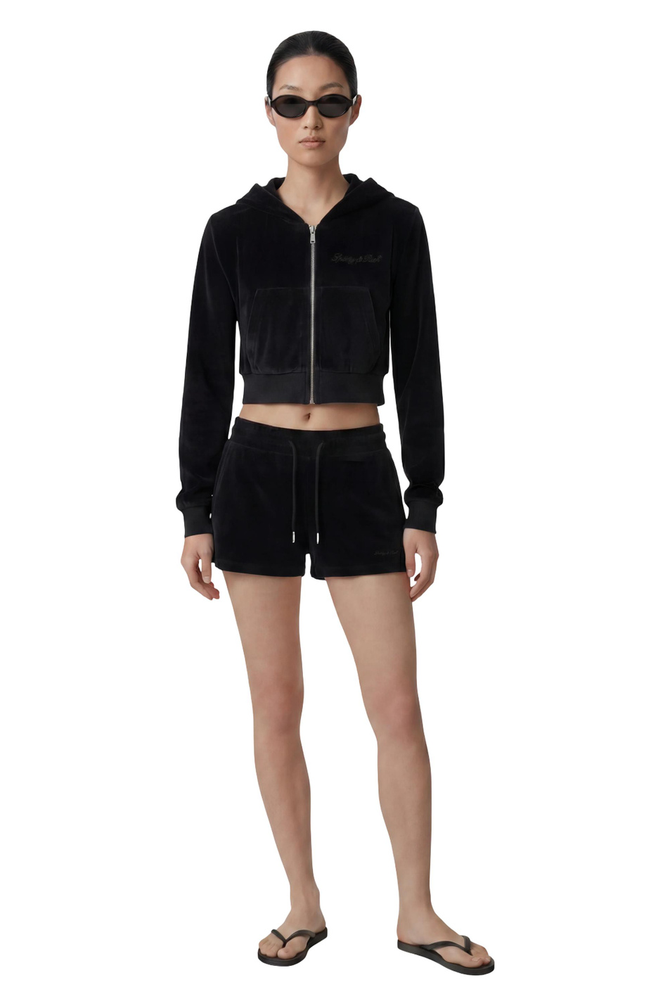 Женский Sporty & Rich Толстовка Signature из хлопка (цвет ), артикул CA04471326BA01 | Фото 3