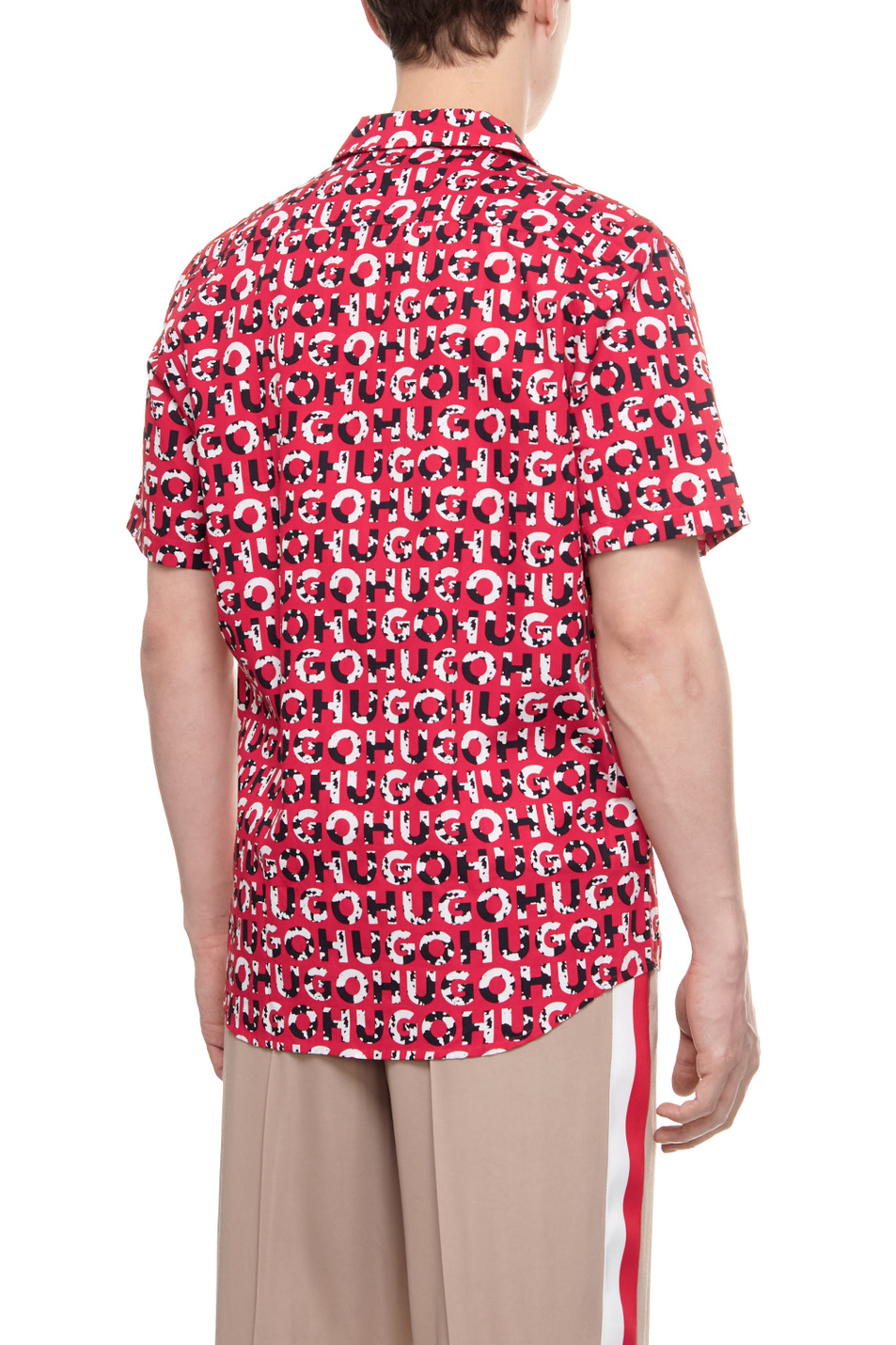 Мужской HUGO Рубашка свободного кроя с логотипом (цвет ), артикул 50514146 | Фото 4