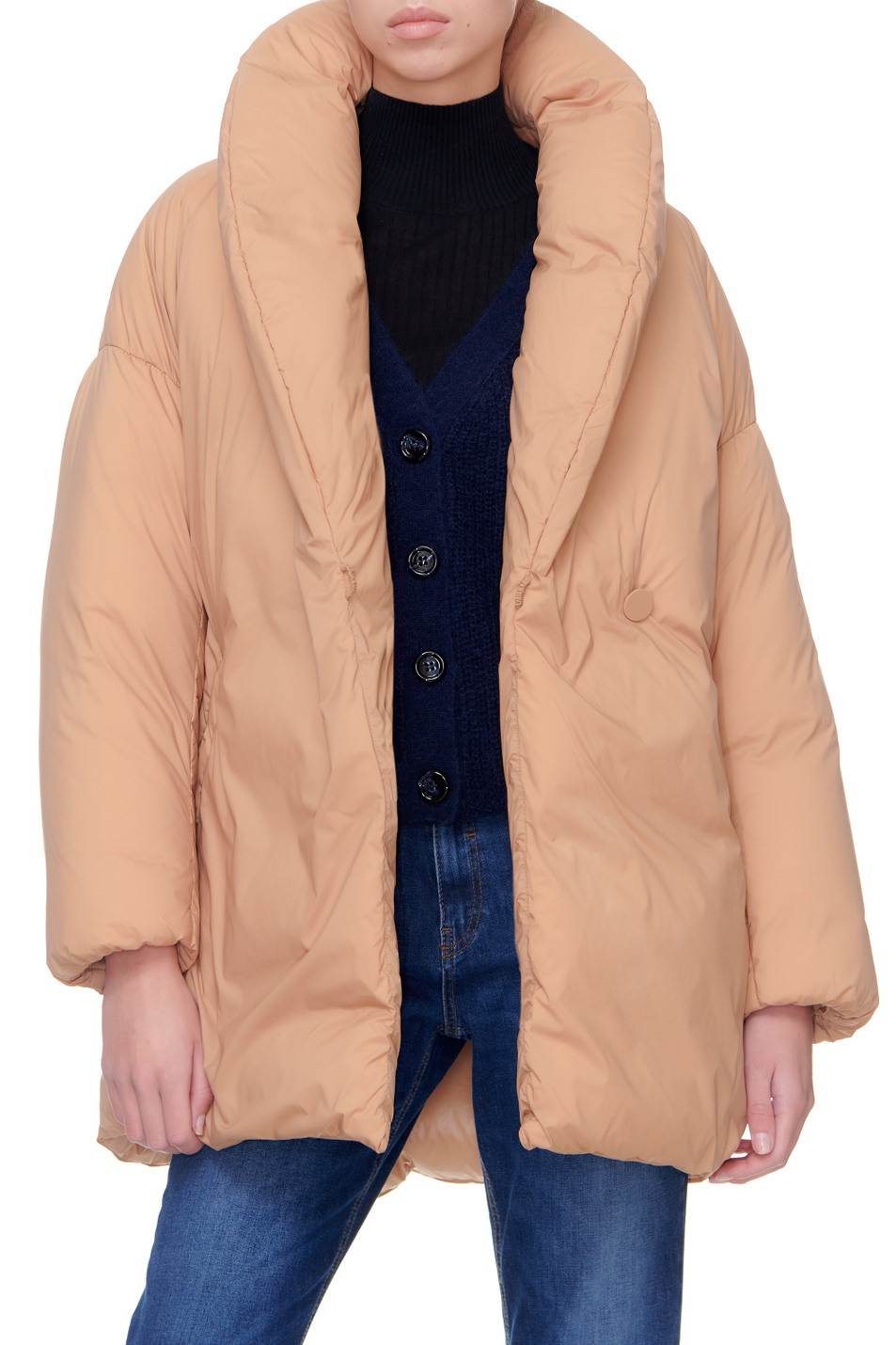 Женский Mackage Куртка оверсайз LEONIE на запахе (цвет ), артикул P000659 | Фото 4