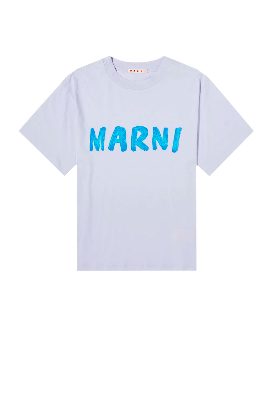 Женский Marni Футболка из натурального хлопка с логотипом (цвет ), артикул THJET49EPH-USCS11 | Фото 1