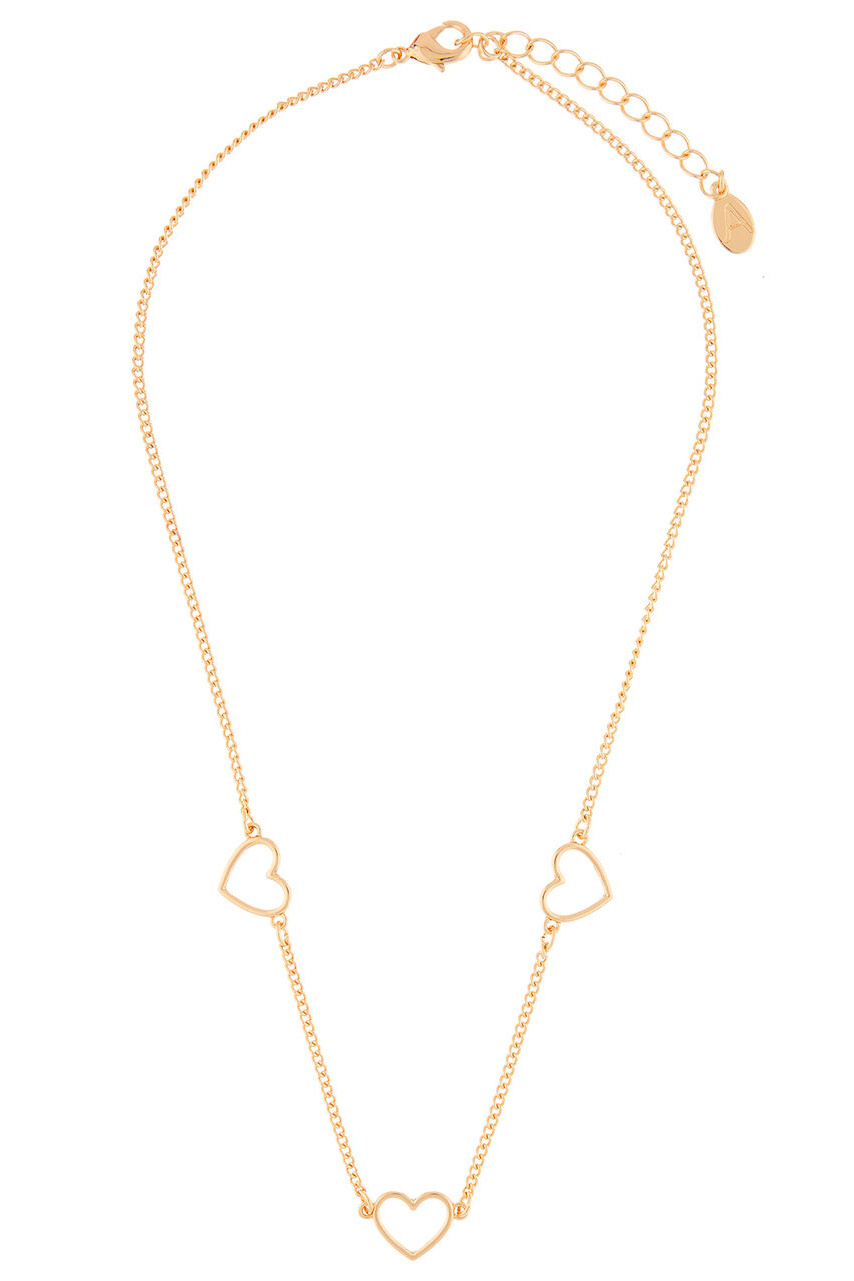 Женский Accessorize Ожерелье HEART STATION (цвет ), артикул 982087 | Фото 1