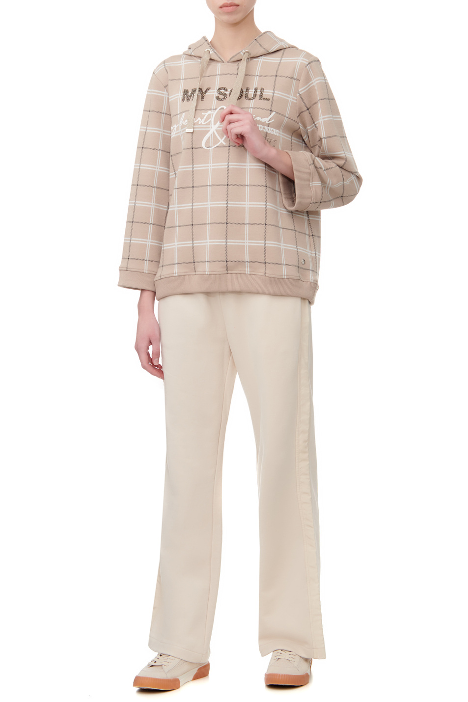 Женский Monari Толстовка с укороченными рукавами (цвет ), артикул 805980 | Фото 3