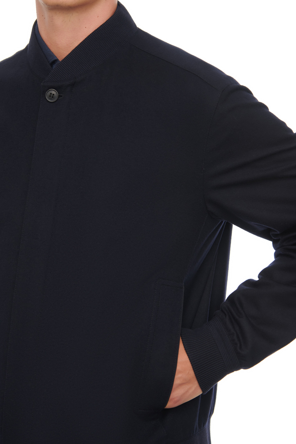 Мужской Zegna Куртка однотонная (цвет ), артикул UCT46A6-C119-531R | Фото 6