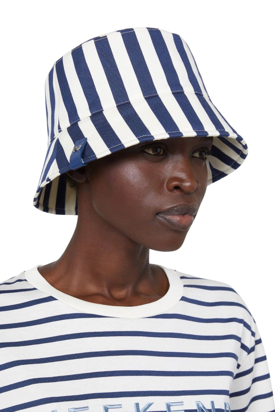 Женский Weekend Max Mara Панама CORONA в полоску (цвет ), артикул 2615571025 | Фото 3