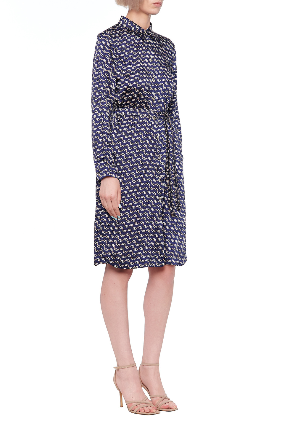 iBLUES Платье IDRO на пуговицах с поясом (цвет ), артикул 72262416 | Фото 2