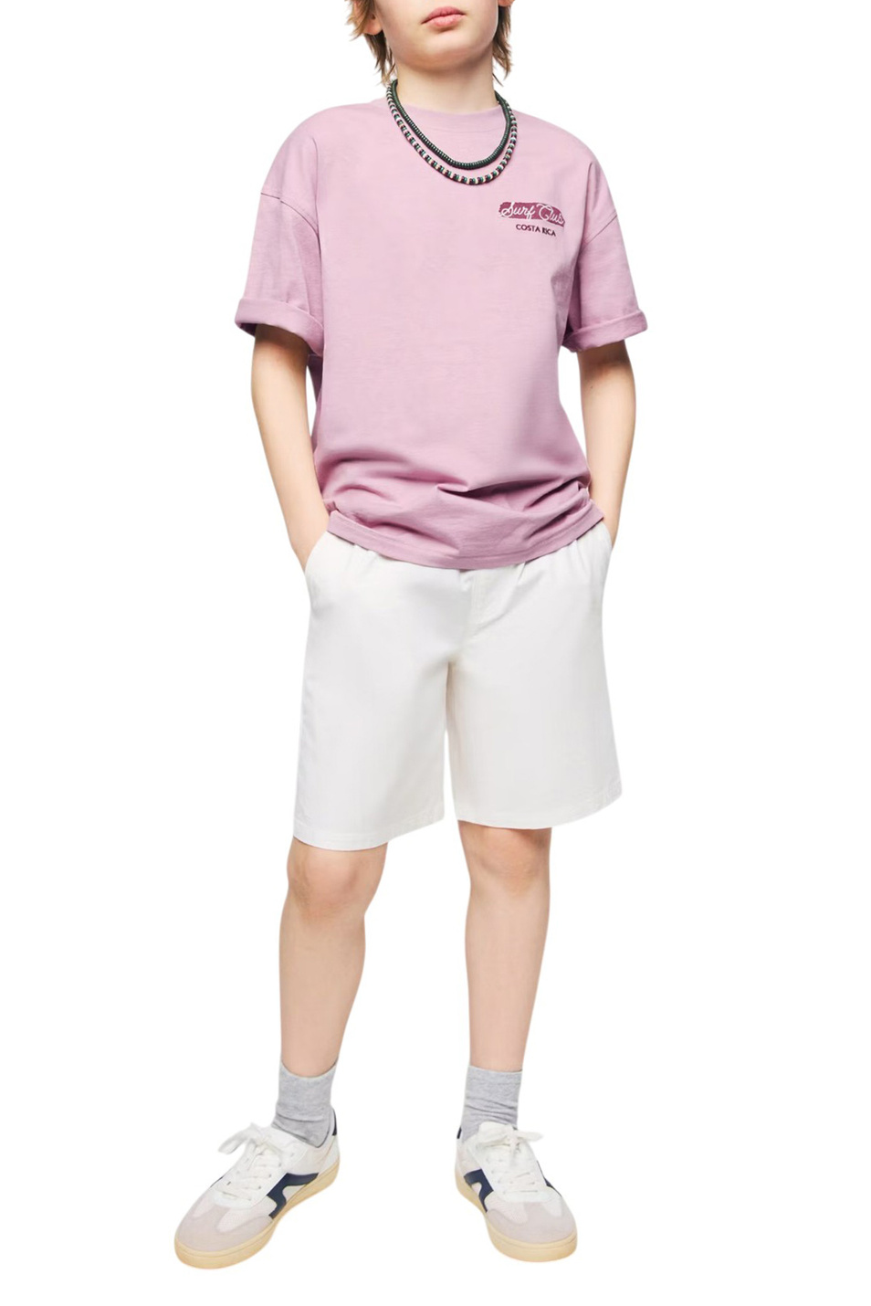Мальчикам Mango Kids Шорты WAVES из эластичного хлопка (цвет ), артикул 27018268 | Фото 3