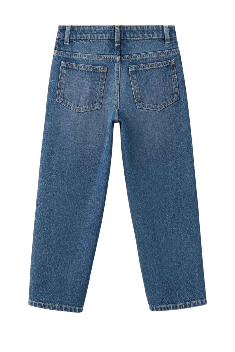 Мальчикам Mango Kids Джинсы STRAIGHT из хлопка (цвет ), артикул 37063862 | Фото 2