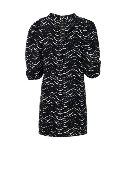 Платье DAMIANO с объемными рукавами|Основной цвет:Черный|Артикул:76219022 | Фото 2