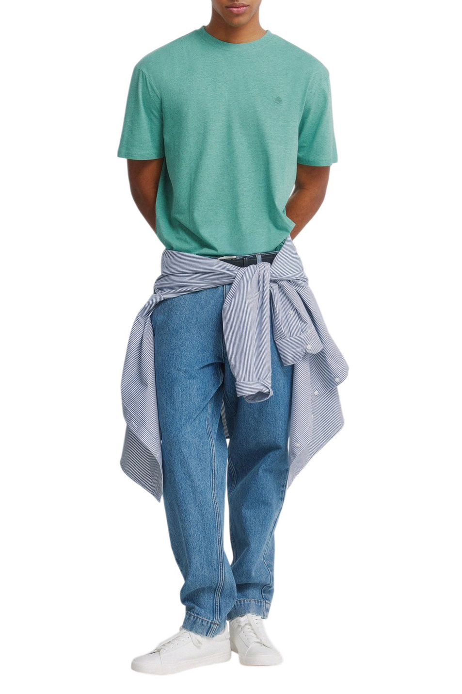 Мужской Springfield Футболка с вышивкой (цвет ), артикул 7122310 | Фото 2