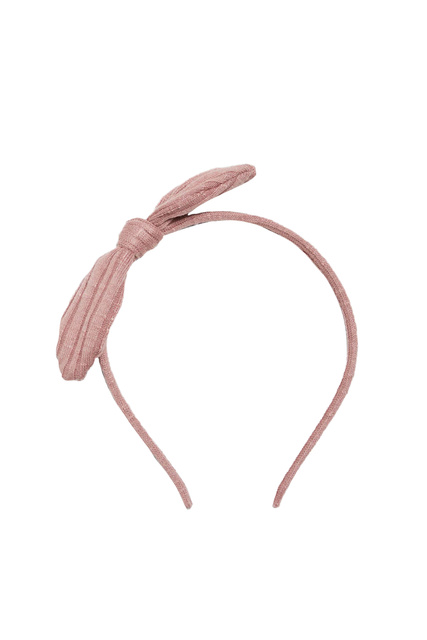 Обруч для волос PAS с бантом|Основной цвет:Розовый|Артикул:37014058 | Фото 1