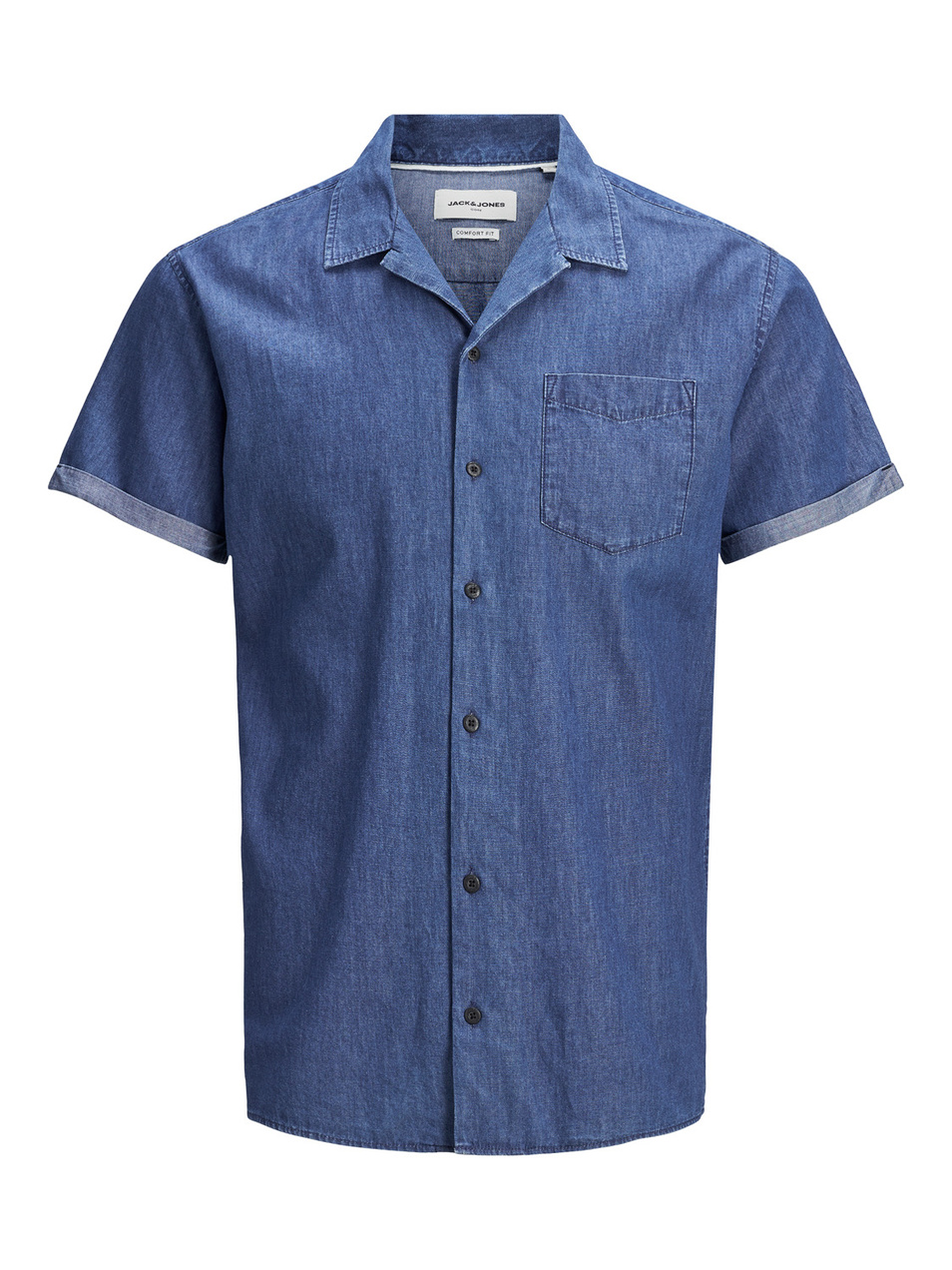 Мужской Jack & Jones Джинсовая рубашка JCOKEN (цвет ), артикул 12171333 | Фото 7