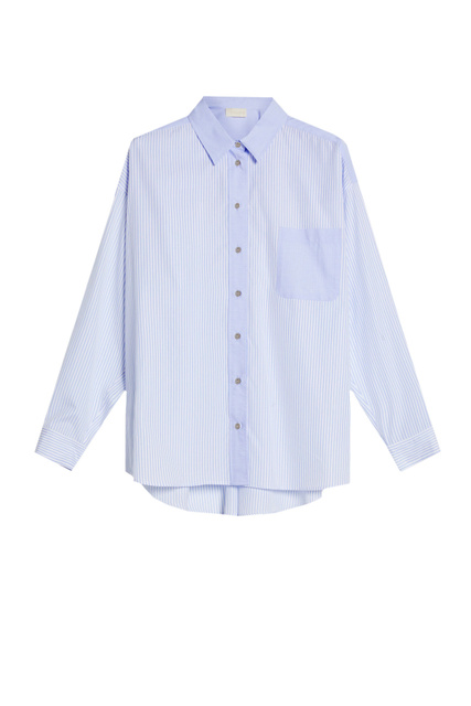 Рубашка FORO оверсайз|Основной цвет:Голубой|Артикул:2371111431 | Фото 1