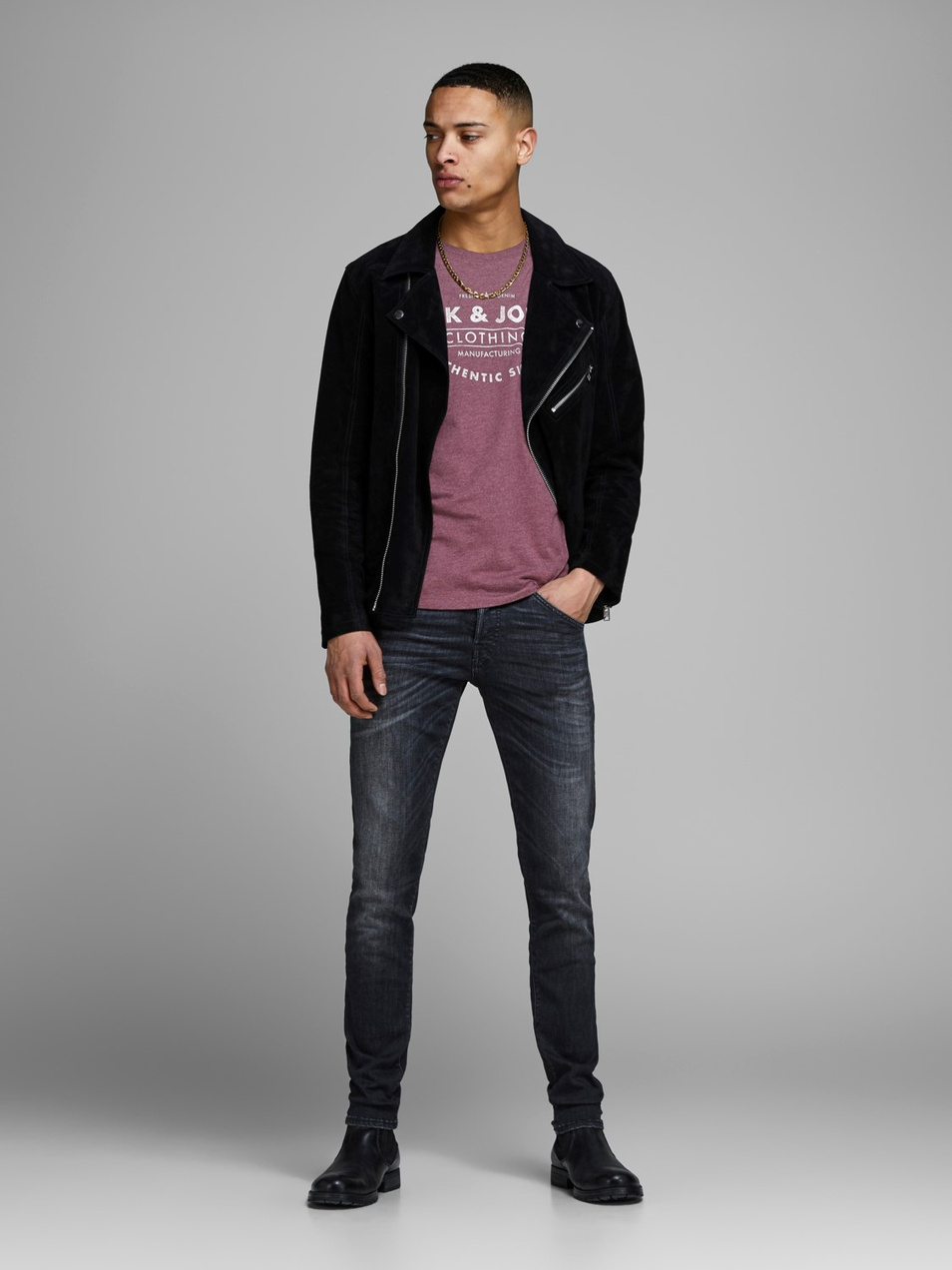 Мужской Jack & Jones Футболка (цвет ), артикул 12157339 | Фото 4