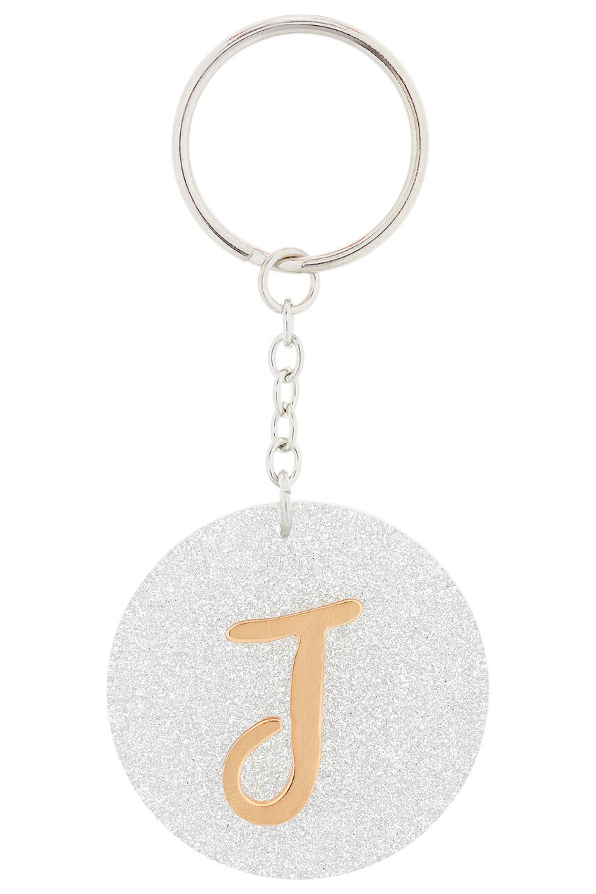 Accessorize Брелок для ключей с буквой «J» (цвет ), артикул 899378 | Фото 1