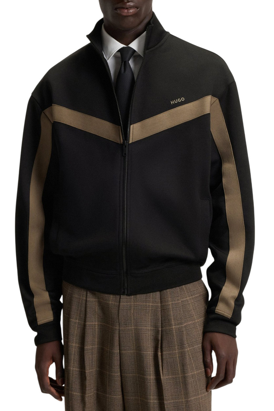 Мужской HUGO Толстовка Darti с логотипом (цвет ), артикул 50549418 | Фото 3