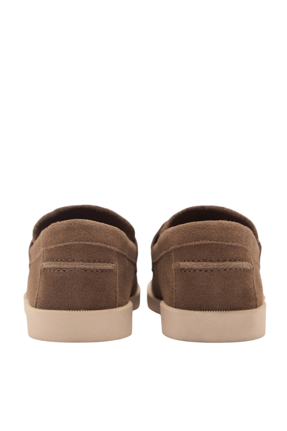 Мальчикам Mango Kids Лоферы BENGI из натуральной замши (цвет ), артикул 87073636 | Фото 4