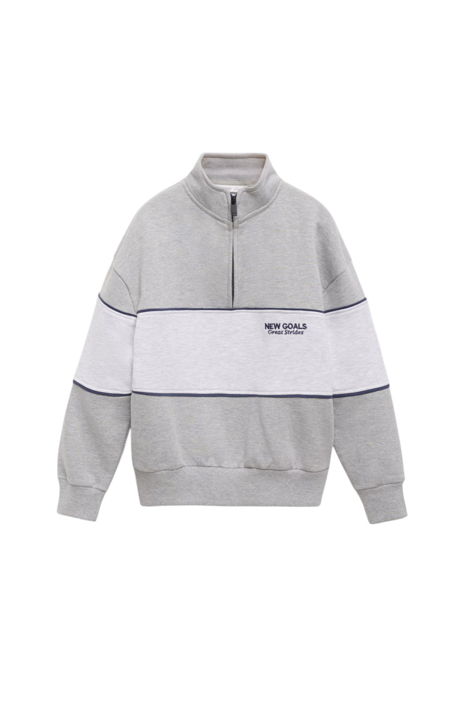 Мальчикам Mango Kids Толстовка APRES с застежкой-молнией (цвет ), артикул 17023286 | Фото 1