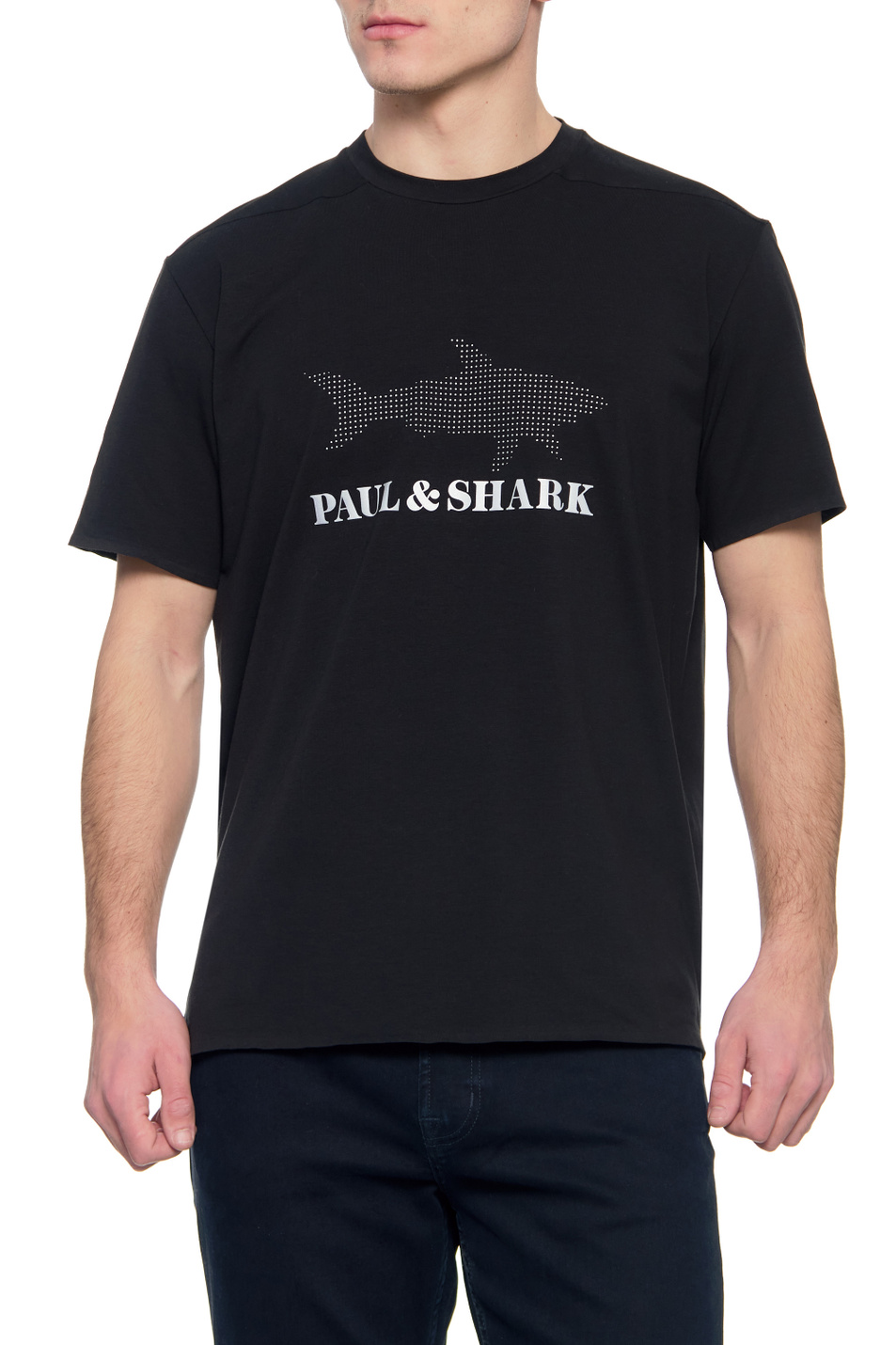 Paul & Shark Футболка с принтом из смесового хлопка (цвет ), артикул 21411019 | Фото 1