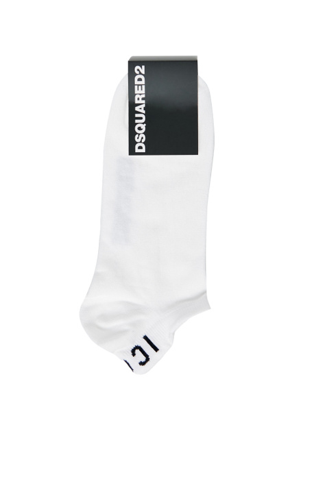 Dsquared2 Короткие носки с лого (44-45 цвет), артикул DFV152400 | Фото 1
