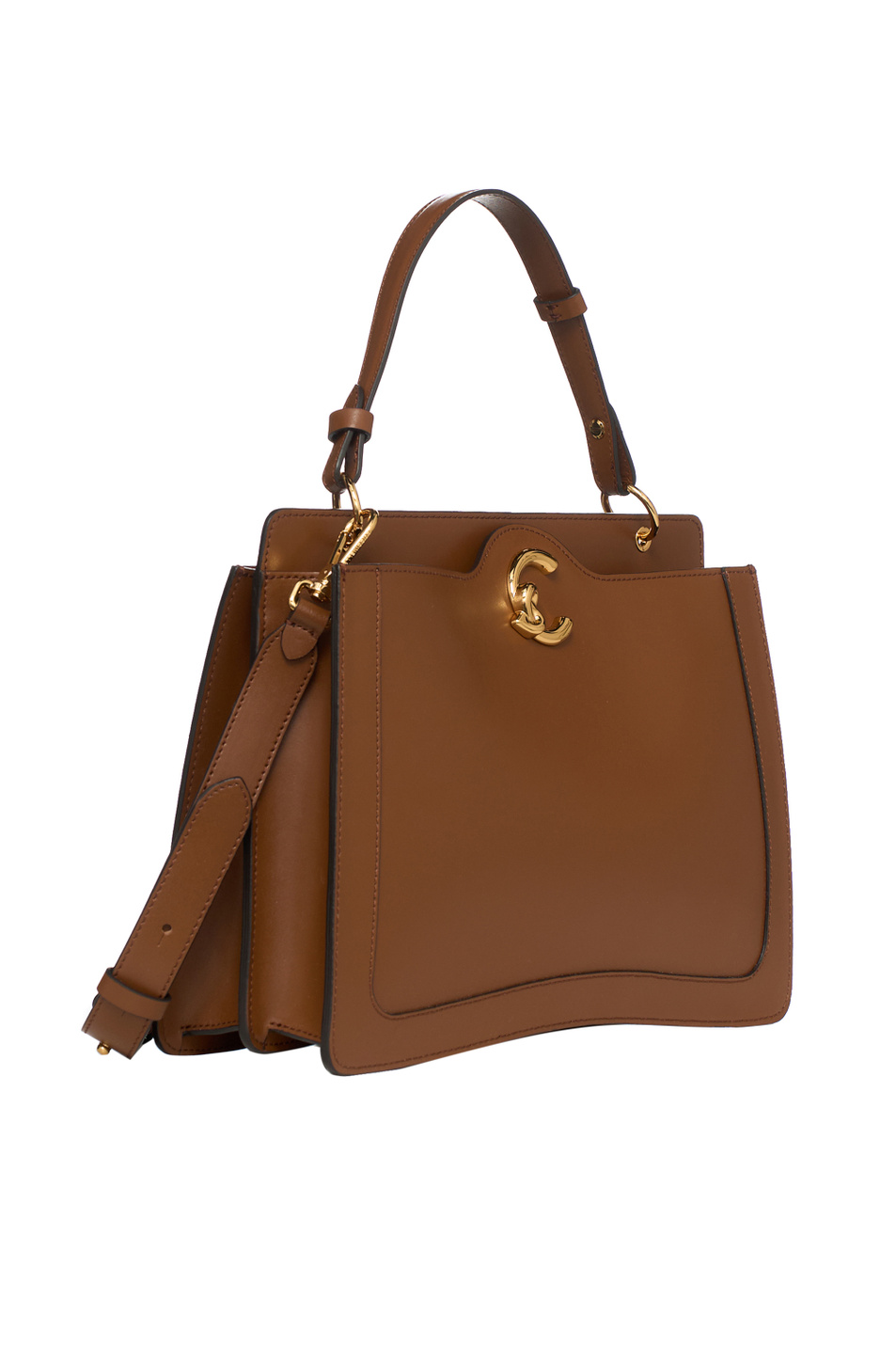 Сумка C-ME из натуральной кожи|Основной цвет:Коричневый Женский Coccinelle Сумка C-ME из натуральной кожи (цвет ), артикул E1SSK180501 | Фото 2