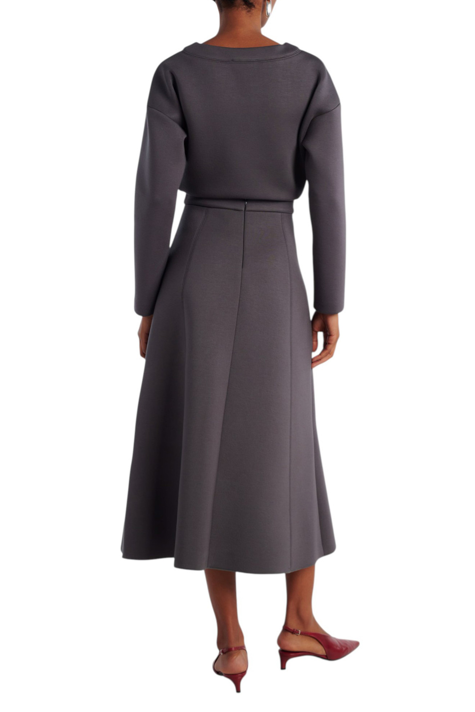 Женский Max Mara Юбка BRUNATE однотонная (цвет ), артикул 2529776013 | Фото 3