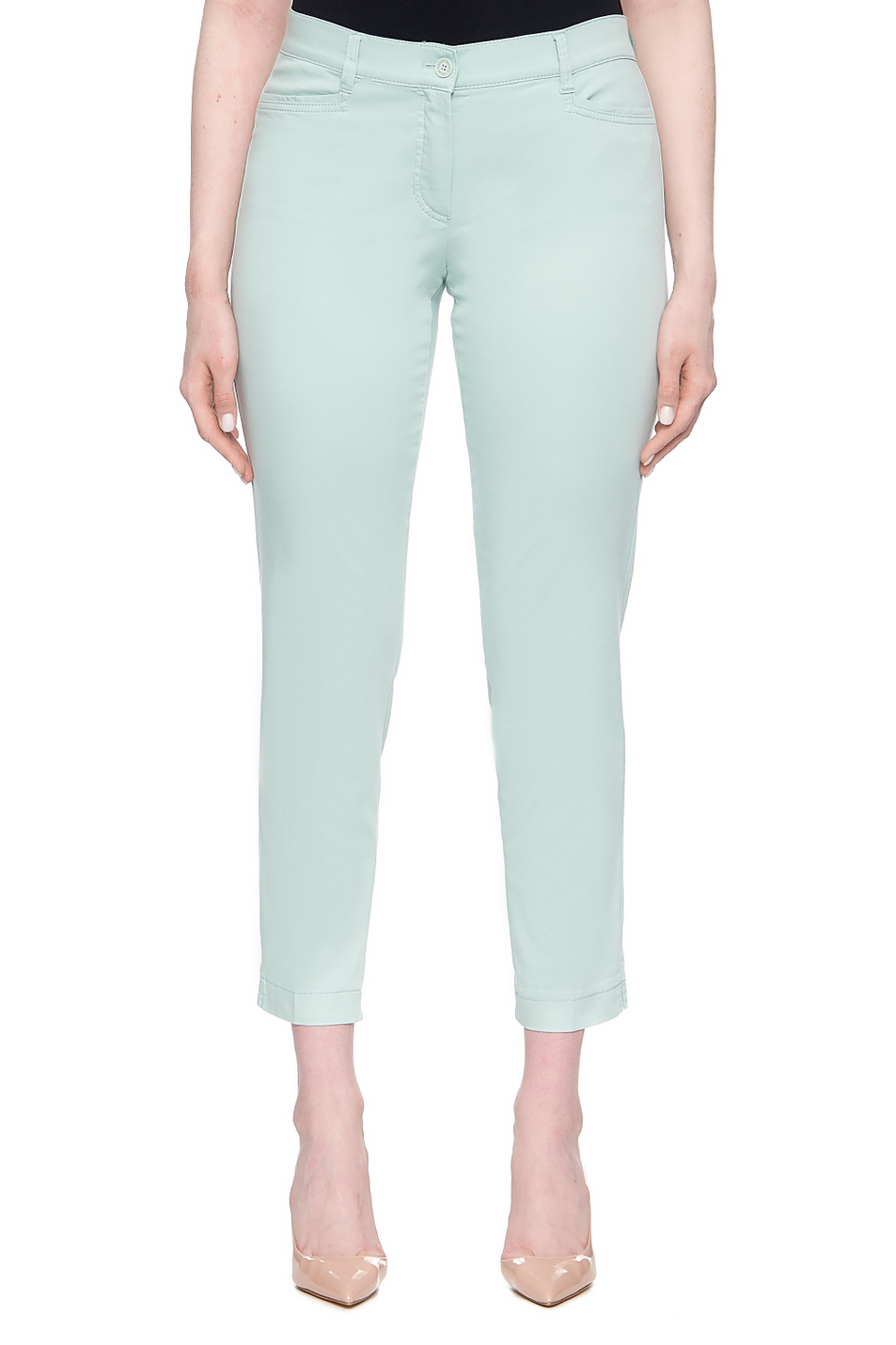 Женский Gerry Weber Укороченные брюки из смесового хлопка (цвет ), артикул 422043-67605-Citystyle | Фото 1