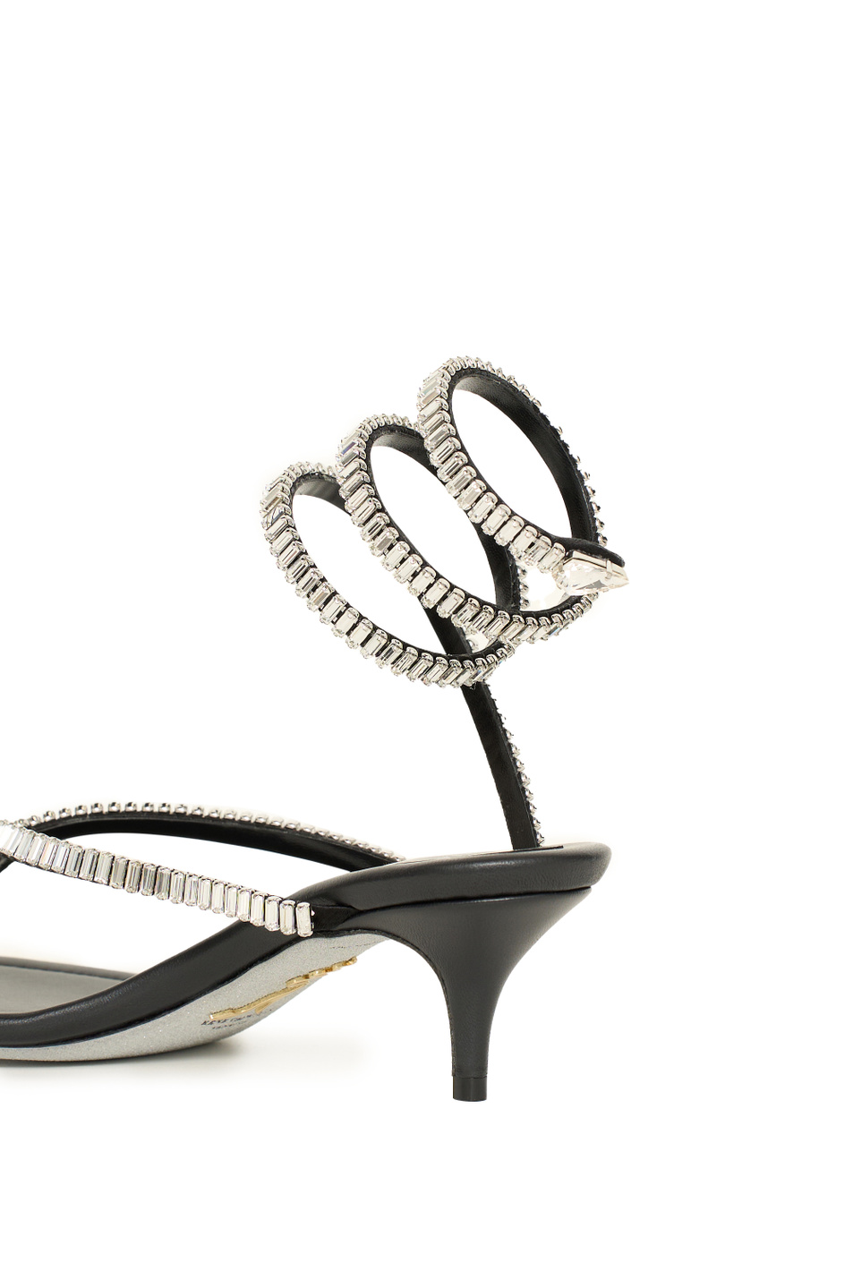 Женский René Caovilla Босоножки Spark со стразами (цвет ), артикул C12831-050-RN01V065 | Фото 6