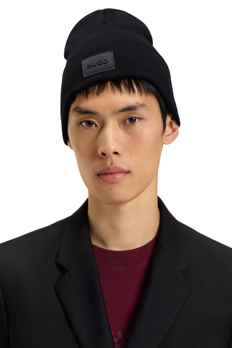 Мужской HUGO Шапка Xevon из хлопка (цвет ), артикул 50551508 | Фото 3