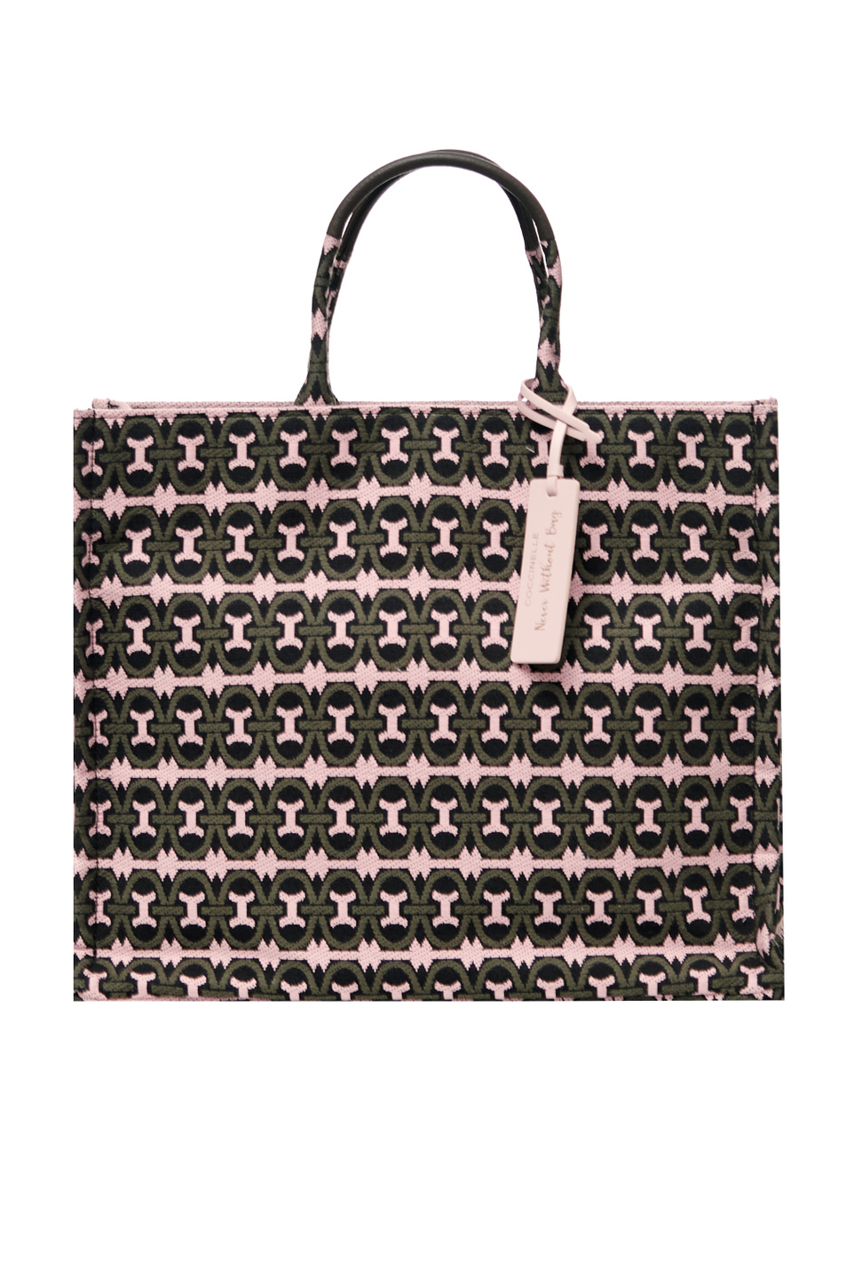 Женский Coccinelle Сумка-тоут NEVER WITHOUT BAG с кожаной подвеской (цвет ), артикул E1MBD180101 | Фото 1