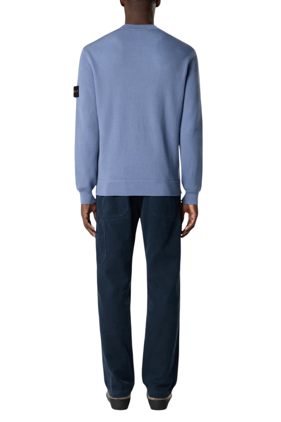 Мужской Stone Island Джемпер из хлопка (цвет ), артикул L1S155100154-S00D8 | Фото 4