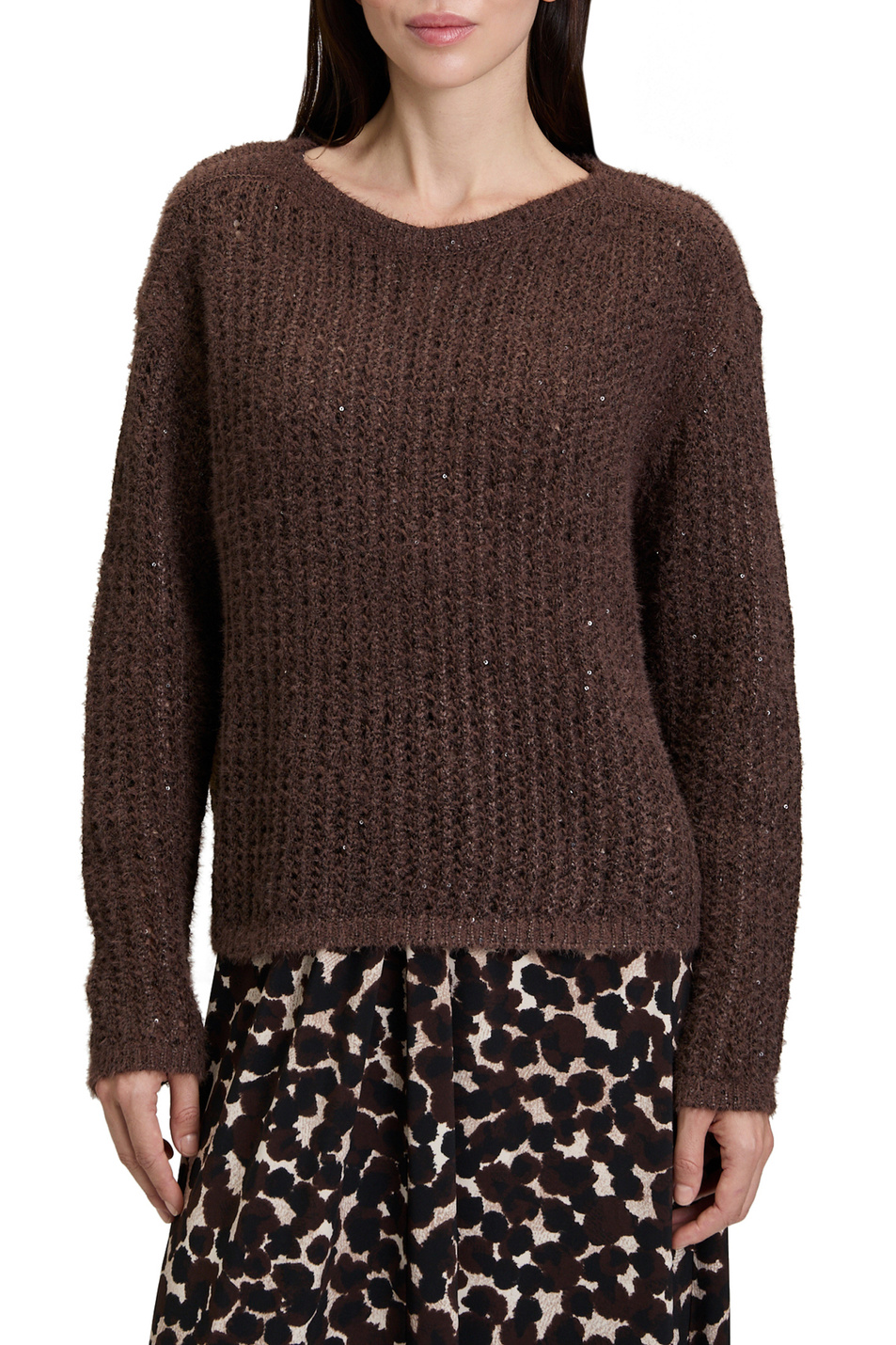 Женский Betty Barclay Джемпер с пайетками (цвет ), артикул 5302/1561 | Фото 4