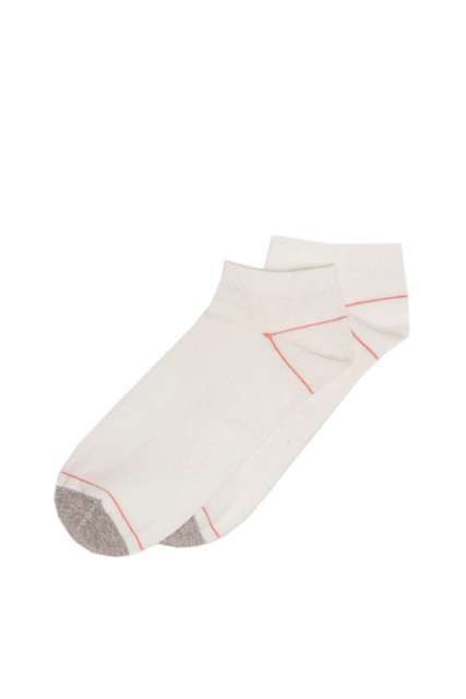 Носки из смесового хлопка|Основной цвет:Белый|Артикул:0655918 | Фото 1