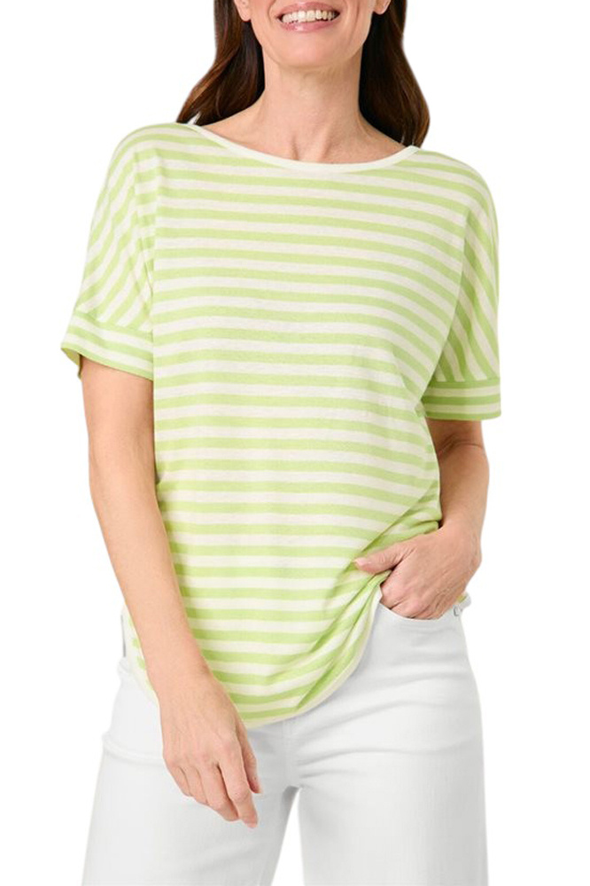 Женский Gerry Weber Футболка в полоску (цвет ), артикул 570284-35035 | Фото 4
