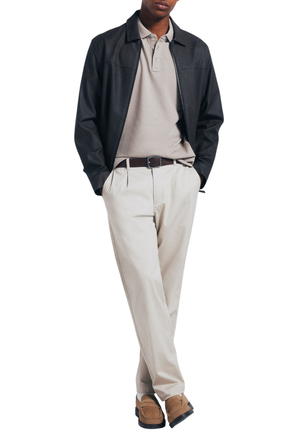 Мужской Springfield Поло из натурального хлопка (цвет ), артикул 4402323 | Фото 2