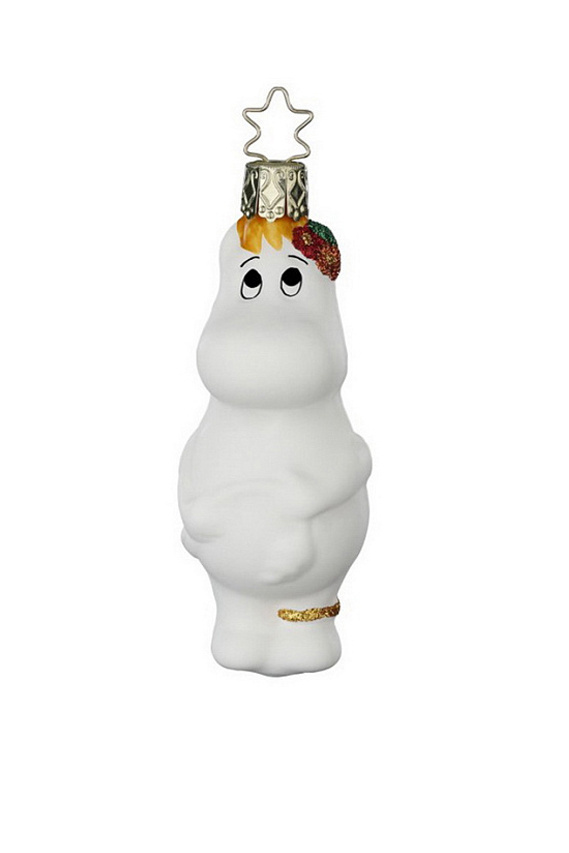 Елочная игрушка "Снорочка", 9,5 см|Основной цвет:Белый Не имеет пола Inge's Christmas Елочная игрушка "Снорочка", 9,5 см (цвет ), артикул 10189S024LZ | Фото 1