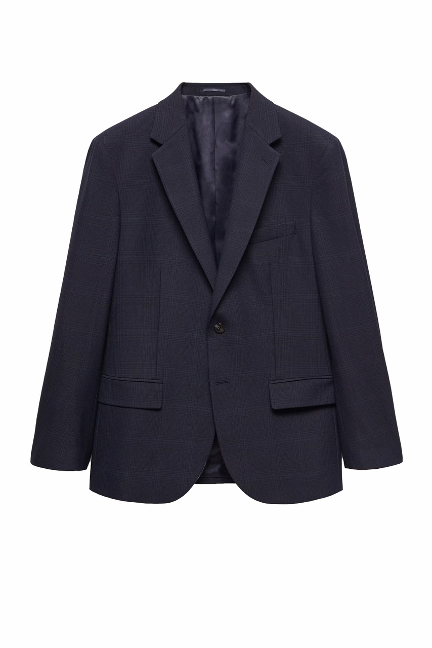 Пиджак MILAN приталенного кроя|Основной цвет:Синий|Артикул:67030629 | Фото 1