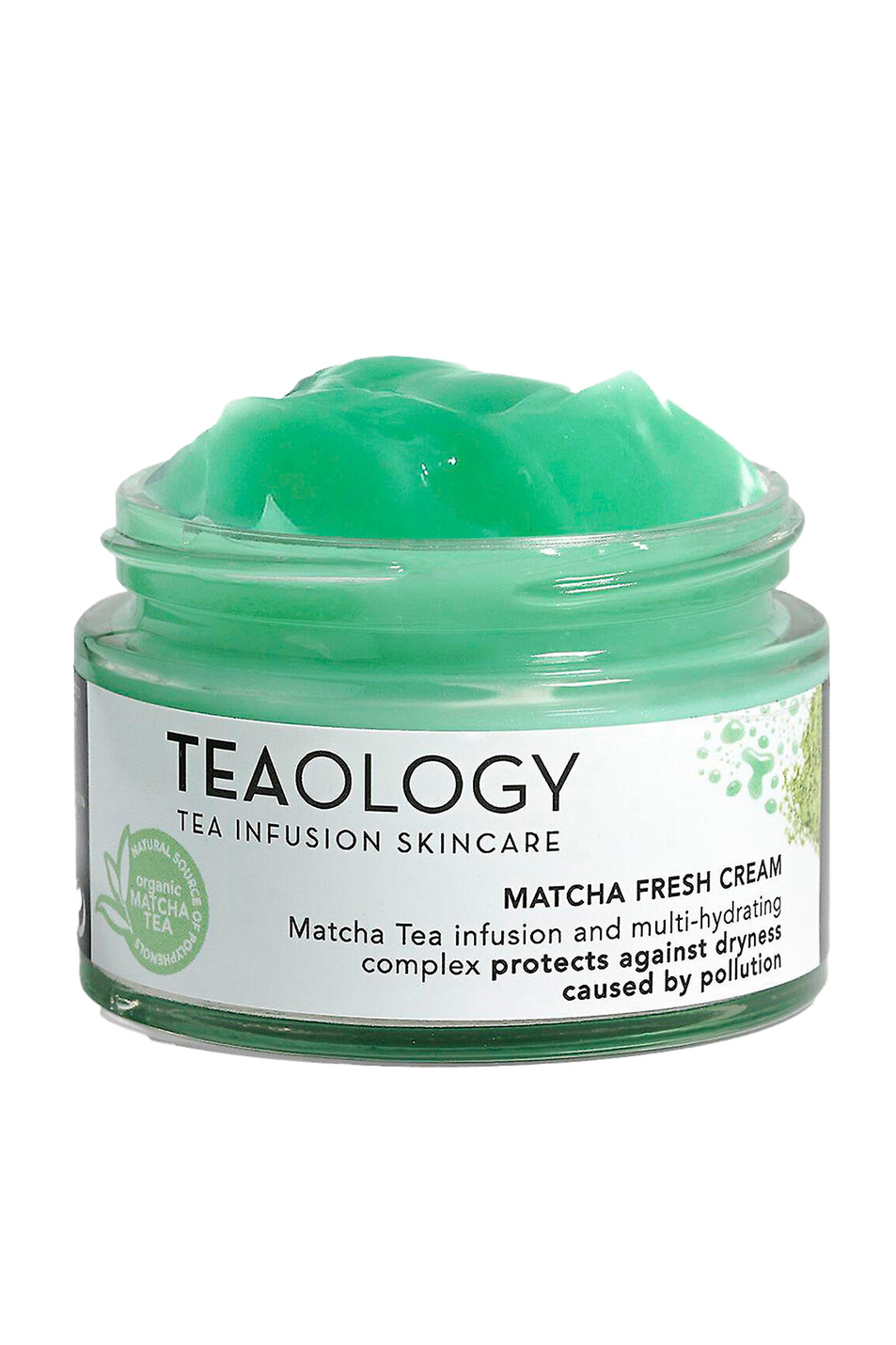 Не имеет пола Teaology Крем для лица увлажняющий, тонизирующий, защищает от загрязнений окружающей среды с чаем матча и мультиувлажняющим комплексом Matcha Fresh Cream, 50 мл (цвет ), артикул T50044 | Фото 1