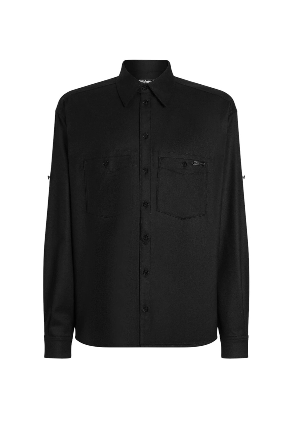 Мужской Dolce & Gabbana Рубашка из шерсти и хлопка (цвет ), артикул G5NI3T-FU21Q | Фото 1